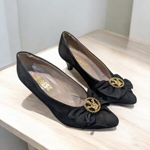 Varese Vintage Suede Heals Shoes